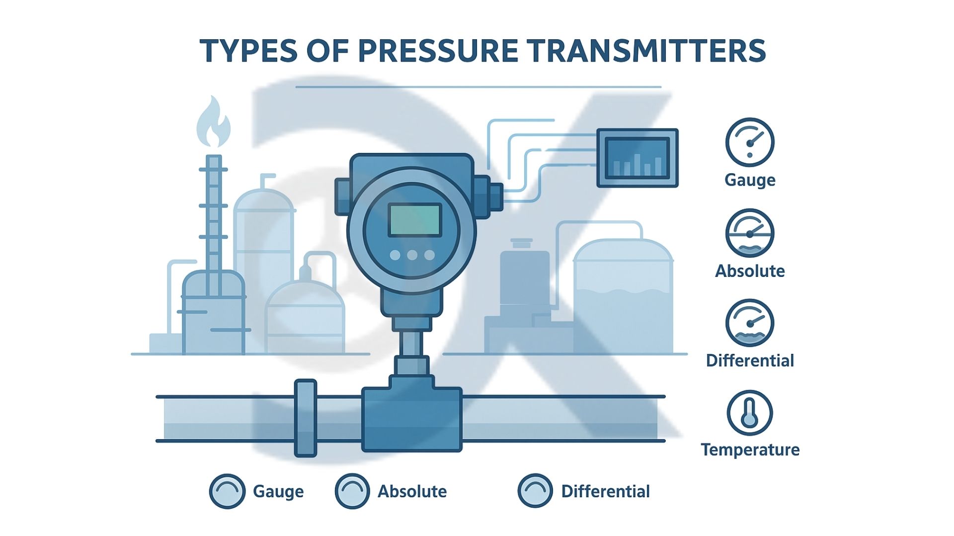 Types of Pressure Transmitters