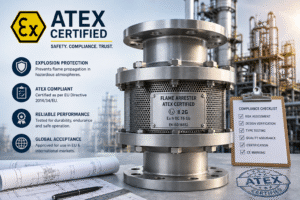 ATEX Certified Flame Arreste