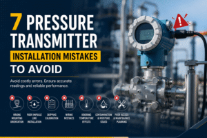7 Pressure Transmitter Installation Mistakes to Avoid shown what to avoid and what to keep in mind
